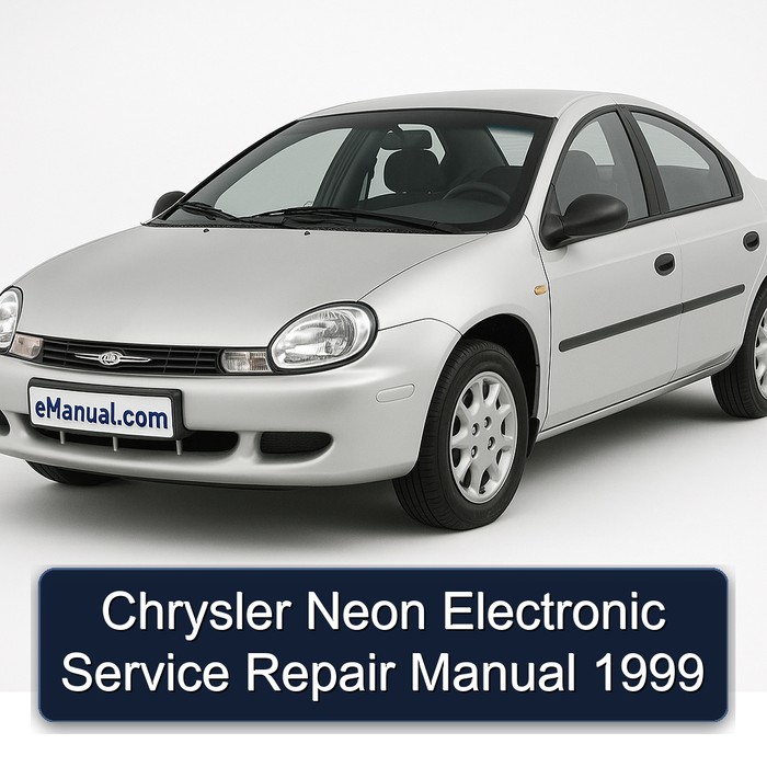 1999 Chrysler Neon Electronic Service Repair Workshop Manual PDF