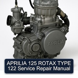 Aprilia 125 Rotax Type 122 Service Repair Workshop Manual PDF