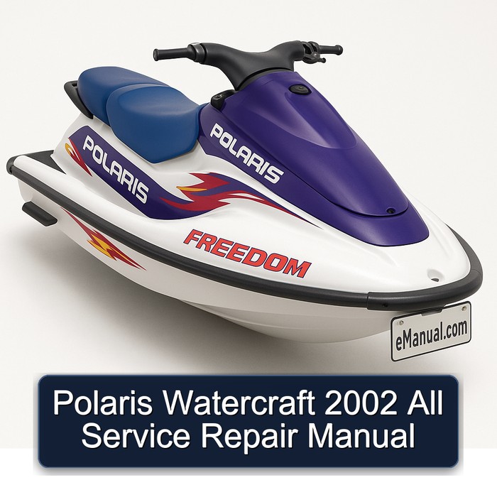 2002 Polaris Watercraft All Service Repair Workshop Manual PDF