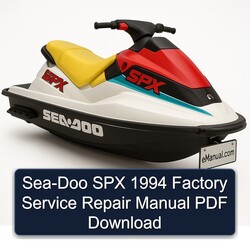 1994 SEA-DOO SPX Service Repair Workshop Manual PDF
