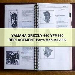 2002 Yamaha Grizzly 660 YFM660 Replacement Parts Catalog PDF