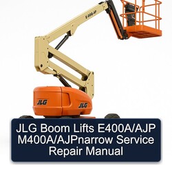 JLG Boom Lifts E400a/ajp M400a/ajpnarrow Service Repair Workshop Manual PDF