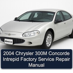 2004 Chrysler Concorde 300M Intrepid Service Repair Workshop Manual PDF