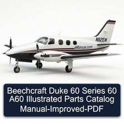 Beechcraft Duke 60 Series A60 Illustrated -improved Parts Catalog PDF