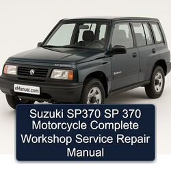 Suzuki SP Series SP370 370 Motorcycle Service Repair Workshop Manual PDF