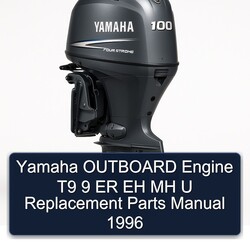 1996 Yamaha Outboard Engine T9 9 ER EH MH U Replacement Parts Catalog PDF