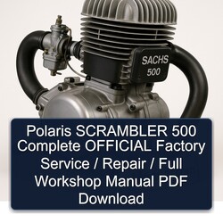Manual de Servicio Polaris Scrambler 500
