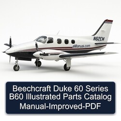 Beechcraft Duke 60 Series B60 Illustrated -improved Parts Catalog PDF