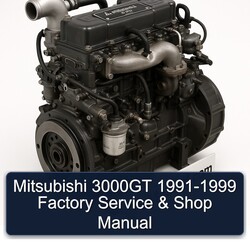 1991-1999 Mitsubishi S 4 K Series 3000GT - Shop Service Repair Workshop Manual PDF