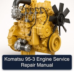Komatsu 95 3 Engine Service Repair Workshop Manual PDF
