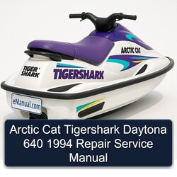 1994 Arctic CAT Tigershark Daytona 640 Service Repair Workshop Manual PDF