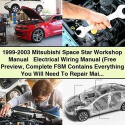 1999-2003 Mitsubishi Space Star Electrical (free Preview FSM ) Wiring Diagrams PDF