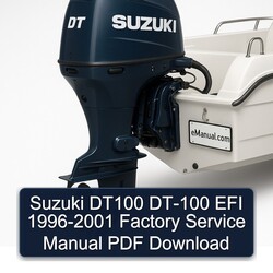 1996-2001 Suzuki DT100 DT-100 EFI Service Repair Workshop Manual PDF