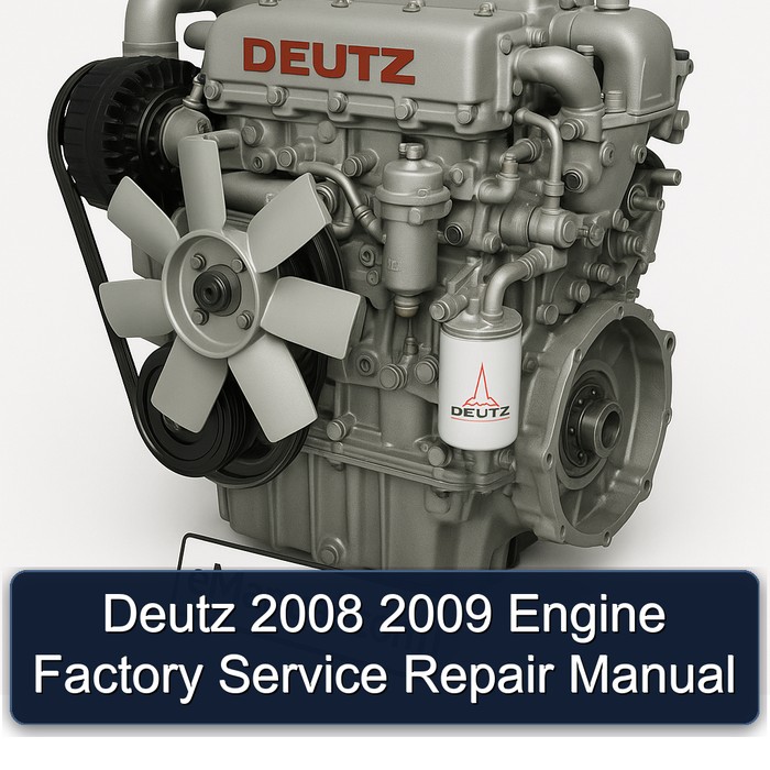 2008-2009 Deutz 2008 2009 Engine Service Repair Workshop Manual PDF