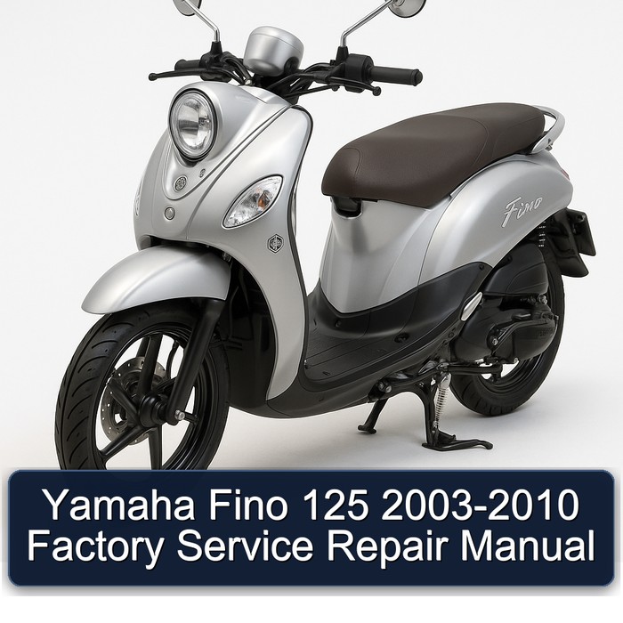 2003-2010 Yamaha Fino Service Repair Workshop Manual PDF