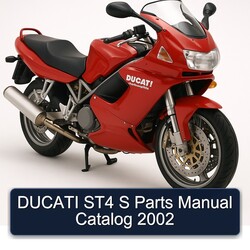 2002 Ducati Sporttouring / ST Models ST4 S Parts Catalog PDF