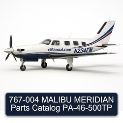 767-004 Malibu Meridian Pa-46-500tp Parts Catalog PDF