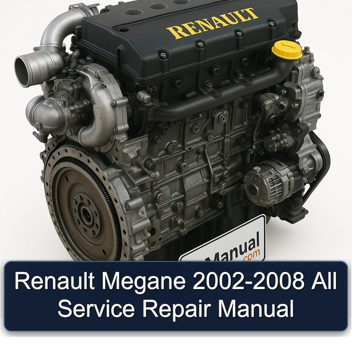 2002-2008 Renault Megane All Service Repair Workshop Manual PDF