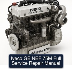 Iveco GE NEF 75M Service Repair Workshop Manual PDF