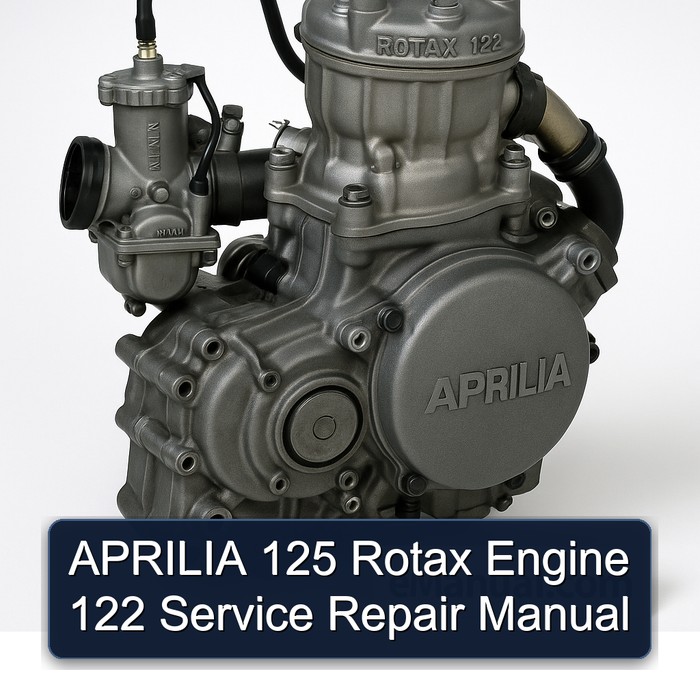 Aprilia 125 Rotax Engine 122 Service Repair Workshop Manual PDF
