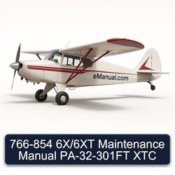 766-854 6x/6xt Pa-32-301ft XTC Service Repair Workshop Manual PDF