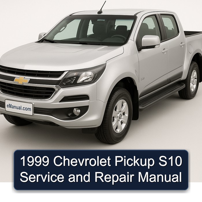 1999 Chevrolet S10 Pickup Service Repair Workshop Manual PDF