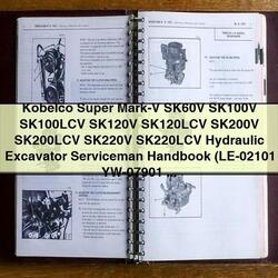 Kobelco Hydraulic Excavator Serviceman Service Repair Workshop Manual PDF