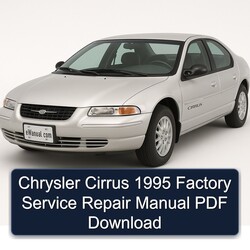 1995 Chrysler Cirrus Service Repair Workshop Manual PDF