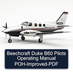 Beechcraft Duke B60 Pilots Operating Poh-improved Service Repair Workshop Manual PDF