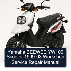 1999-2003 Yamaha Beewee YW100 Scooter Service Repair Workshop Manual PDF