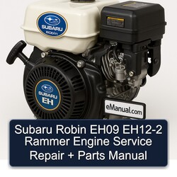 Subaru Robin EH Models EH09 EH12-2 Rammer Engine Parts Catalog PDF