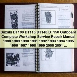 1988-2003 Suzuki DT100-DT150 Outboard ( - ) Service Repair Workshop Manual PDF