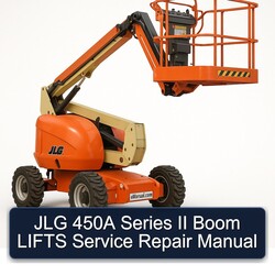 JLG 450A Series II Boom Lifts Service Repair Workshop Manual PDF