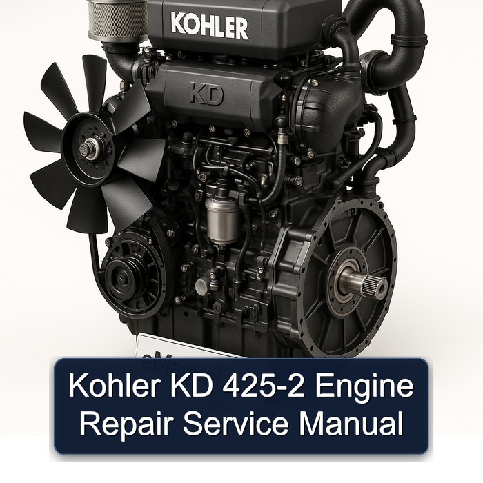 Kohler KD Series 425-2 Engine Service Repair Workshop Manual PDF
