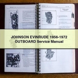 1956-1972 Johnson Evinrude - Outboard Service Repair Workshop Manual PDF