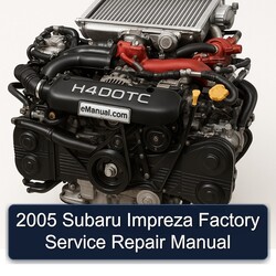 2005 Subaru Impreza Service Repair Workshop Manual PDF