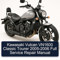 2005-2006 Kawasaki Vulcan VN1600 Classic Tourer Service Repair Workshop Manual PDF