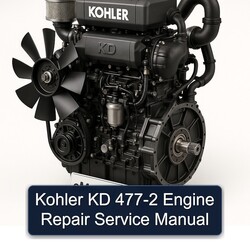 Kohler KD Series 477-2 Engine Service Repair Workshop Manual PDF