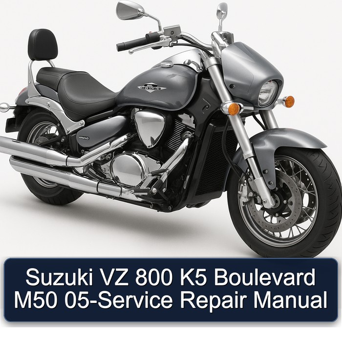 Derbi Boulevard Suzuki VZ 800 K5 M50 05 Service Repair Workshop Manual PDF