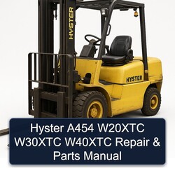 Hyster A454 W20XTC W30XTC W40XTC Parts Catalog PDF