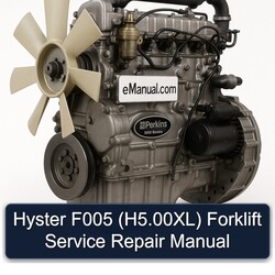 Hyster F005 (h5.00xl) Forklift H5.00XL Service Repair Workshop Manual PDF