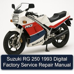 1993 Suzuki RG Series 250 Digital Service Repair Workshop Manual PDF