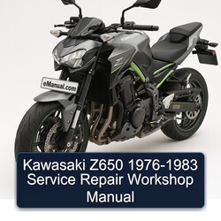1976-1983 Kawasaki Z Series Z650 Service Repair Workshop Manual PDF