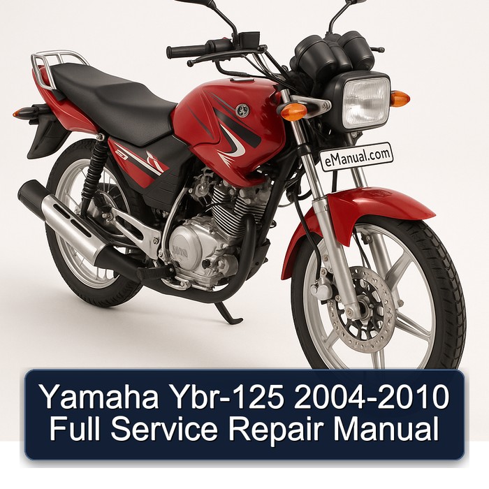 2004-2010 Yamaha YBR Models YBR-125 Service Repair Workshop Manual PDF