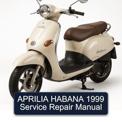 1999 Aprilia Habana Service Repair Workshop Manual PDF