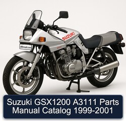 1999-2001 Suzuki GSX Series GSX1200 A3111 Parts Catalog PDF