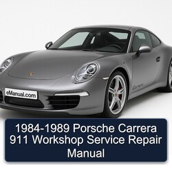 1984-1989 Porsche 911 Carrera Service Repair Workshop Manual PDF