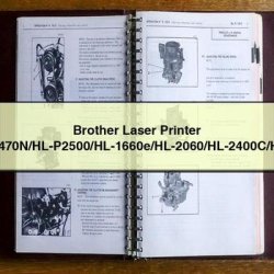 Brother Laser Printer Service Repair Workshop Manual PDF