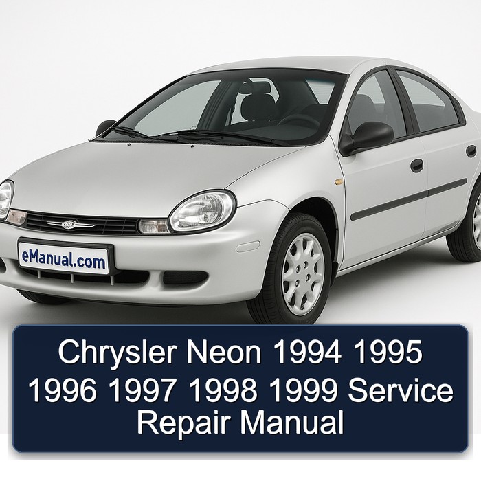 1994-1999 Chrysler Neon Service Repair Workshop Manual PDF