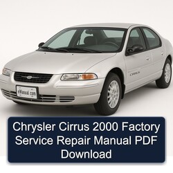 2000 Chrysler Cirrus Service Repair Workshop Manual PDF